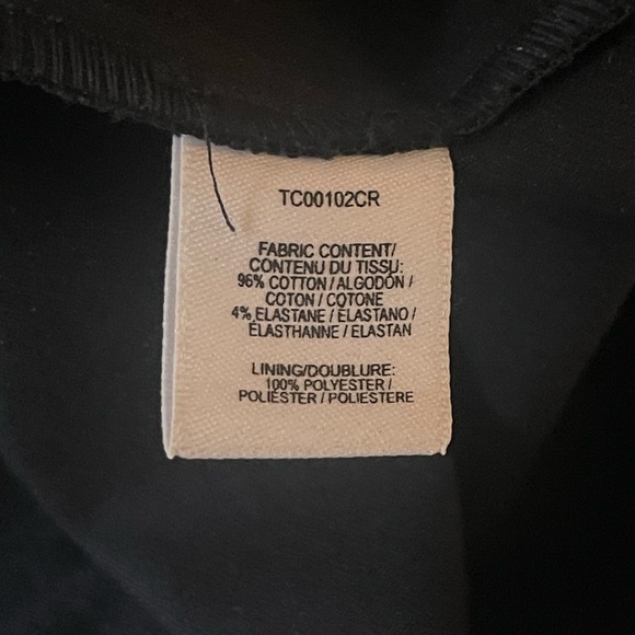 Derek Lam 10 Crosby SULLIVAN Navy Blue Ponte High Waist Ankle Pants Cropped Sz 2 - Picture 12 of 13